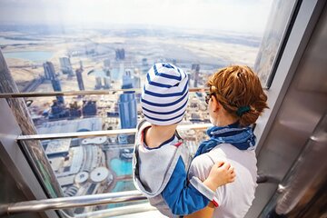 Dubai Tour Including Entrance to Burj Khalifa 124th Floor from Abu Dhabi