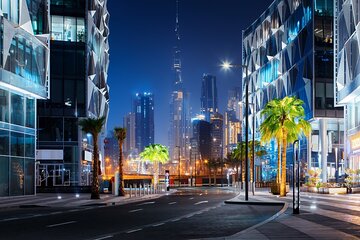 Dubai by Night City Tour with Fountain show