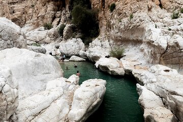 Full Day Wadi Bani and Snake Gorge Private Tour by 4x4