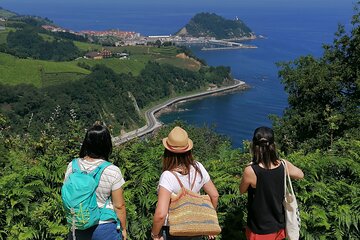 Coastal "Winery Camino Trail" Walking Tour from San Sebastian