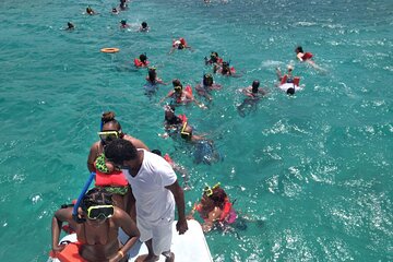 Catamaran Party & Snorkel in the Caribbean Sea