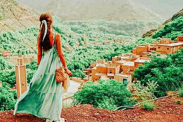 Marrakech: Atlas Mountains ,Valleys, waterfall Tour with Lunch