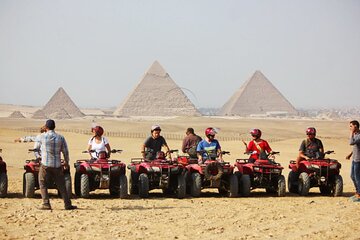 Half Day Tour: Giza Pyramids with 60 Minute Quad Bike Included