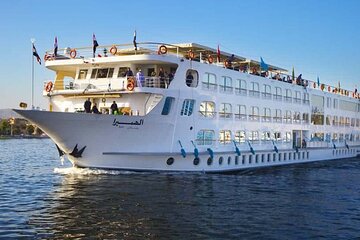 4 Days Nile Cruise luxor.Aswan.abu simbel with Train Tickets from Cairo