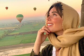 Sunrise Hot Air Balloon Ride Over Luxor West Bank 