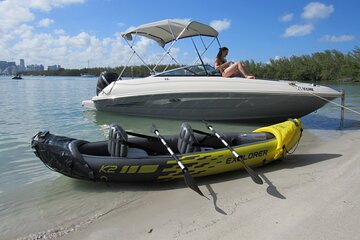 Private Kayak, Snorkeling and Fort Lauderdale boat tour