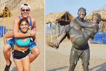 Mud volcano, and Swimming pool from Cartagena