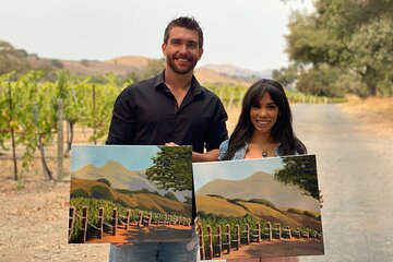 Paint in the Vineyard with Estate Wine Tasting