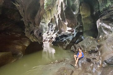 Private River Trekking at Hidden Canyon Beji in Bali with Hotel Pickup