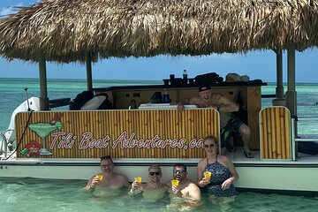 Private 2-Hour Tiki Boat Party in Key West & Mini Sandbar