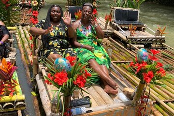 Bamboo Rafting Tour With Foot Massage from Montego Bay 