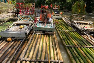 Lethe Bamboo Rafting with Lime Stone foot massage 