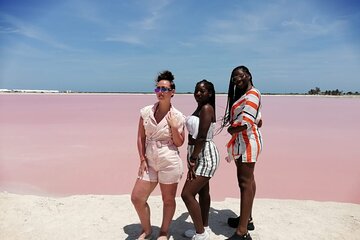 Rio Lagartos Biosphere + Coloradas Gorgeous Pink Lake! Transportation from Tulum