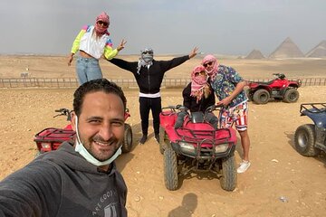 1 Hour ATV Quad Bike Ride At Giza Pyramids With Private Transfer 