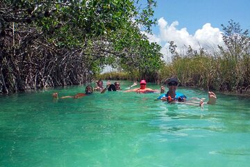 Tulum Guided Scooter Tour, Muyil Ruins, Boat Eco, Float Down Mayan Canals Lunch