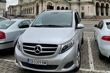 Transfer from the Sofia Airport to your hotel in Sofia by VIP Mercedes V class