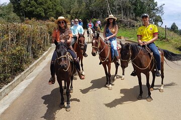 Santa Elena - Rionegro horse-back riding tour near Medellín