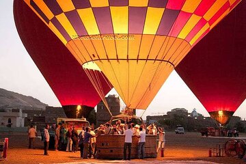 Luxor Day Tour by Flight from Cairo with Tours ,Sailing Felucca and Camel Ride