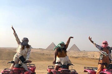 Giza Pyramids, Sphinx ,Camel Ride, ATV Quad Bike Private Excursion