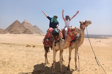Private tour Giza pyramids , sphinx , lunch and camel ride including