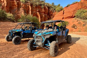 YOU DRIVE!! Guided 4 Hr Peek-a-Boo Slot Canyon ATV Tour