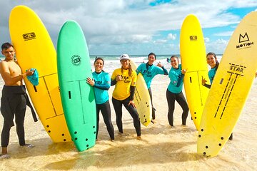 Surf class with a Pro in Fuerteventura