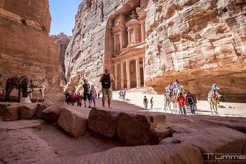 From Amman : 2 days Private Tour Petra, Wadi rum and Dead sea