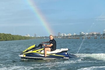 South Beach Jet Ski Rental with Pontoon Ride