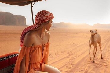 Wadi Rum Full Day Jeep Tour Include A Camel Ride 