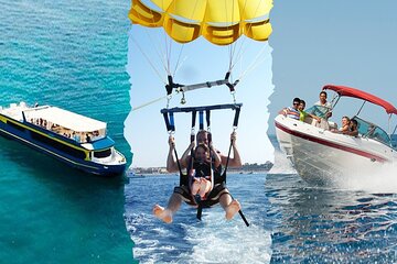 Semi Submarine Sea Trip with Parasailing & Turkish bath -Hurghada