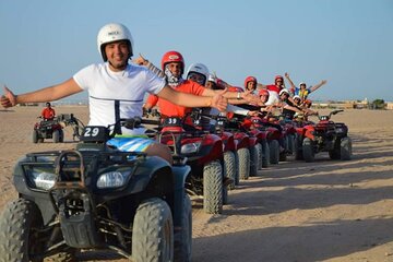 Quad Bike Tour in Sinai Desert from Sharm El Sheikh 