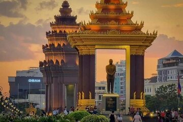 Phnompenh a day tour excursive with guide and driver