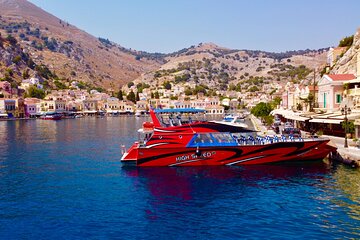  Rhodes Town Day Tour from Kolymbia in a High Speed Boat