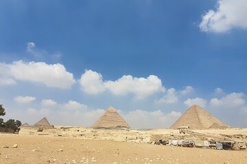 Pyramids of Giza with camel ride, Sakkara,ATV ride at sunset with lunch