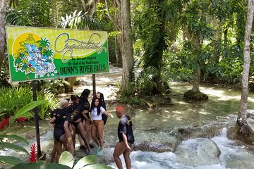 Falls Flyer Zipline , Dunn's River Falls and Secret Falls combo