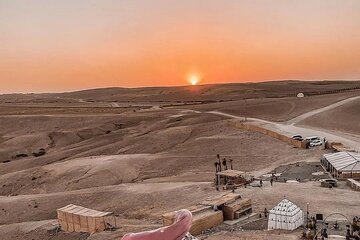 Sunset Camel ride in Agafay Desert from Marrakech