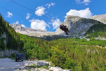 Zipline in Slovenia