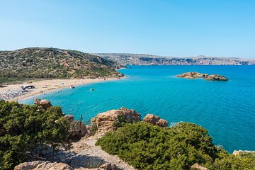 Full-Day Tour to Vai Palm Beach, Toplou Monastery, and Sitia Town