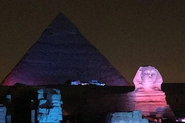 Sound and Light Show at the Pyramid