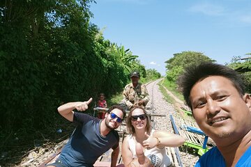 Full-Day Tour - City & Countryside, Old Bamboo Train, Secret Bat Cave & Sunset