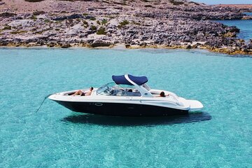 Private Boat Rental Sea Ray 8 hours Ibiza-Formentera