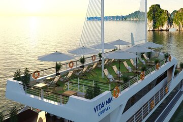 Halong Bay Full Day on Luxury 5 star cruise Vita Mia