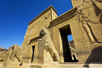 High Dam, Unfinished Obelisk and Philae Temple from Aswan