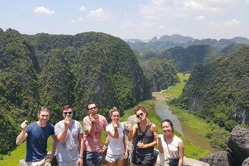 Private Day Tour to Hoa Lu Hang Mua Hiking and Tam Coc Biking