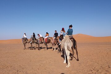  Merzouga desert overnight in camp camel trip sunset 