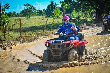 ATV off road adventure with water cave, beach and coffee tasting