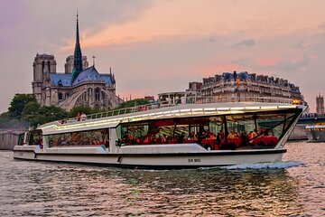 Two-hour Paris Tour including short walk and one hour Seine Cruise
