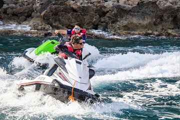 Jet ski along Alcudia Beach