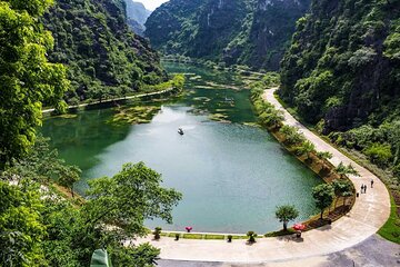 Am Tien Cave Trang An Mua Cave 1 Day Group From Hanoi