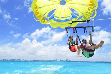Snorkeling and Parasailing Over the Sea - ''Do It All'' Package